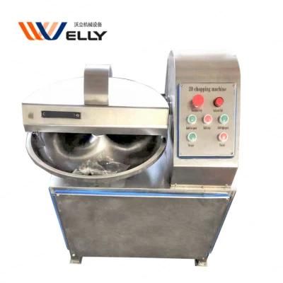 Labor Saving Fish Pork Beef Chicken Meat Cutting Machine Meat Bowl Cutter Machine 40L