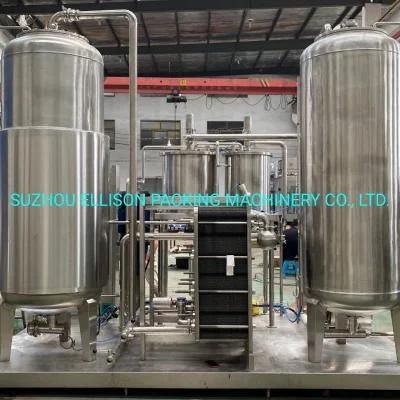 Automatic Ultra-Clean Aseptic Tea Drink Beverage Processing Mixing Plant Machine Equipment