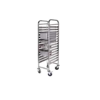 Restaurant Kitchen Equipment Stainless Steel Bakery Cooling Rack Trolley