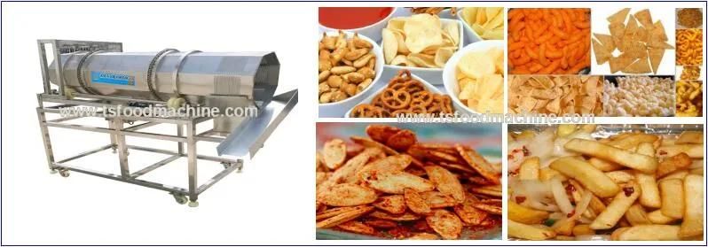 Snack Food Flavoring Machine Potato Chip Seasoning Machine