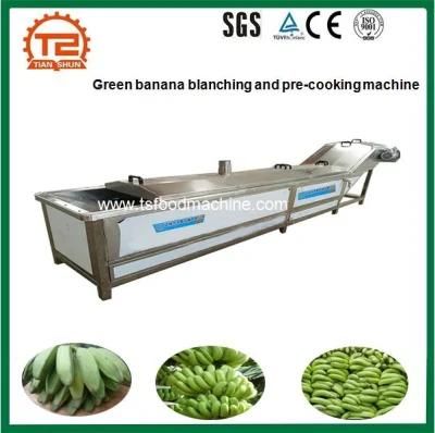 Automatic Continuous Cooking Machine and Blancher Machine for Banana and Plantain