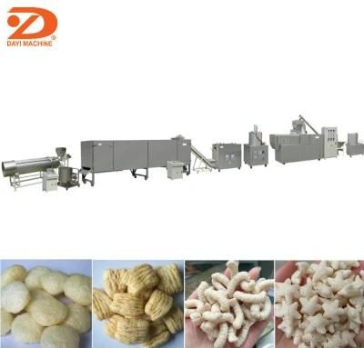 Automatic Corn Rice Cheese Ball Puff Snack Food Making Machine