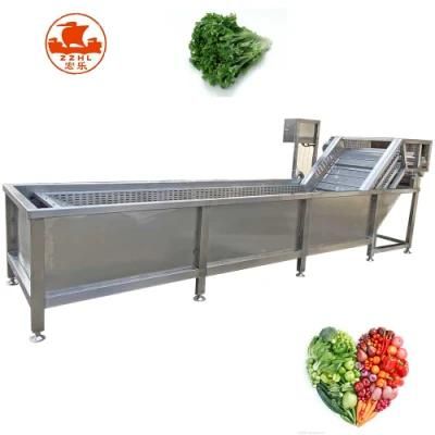 2021 High Performance Vegetable and Fruit Air Bubble Washing Machine