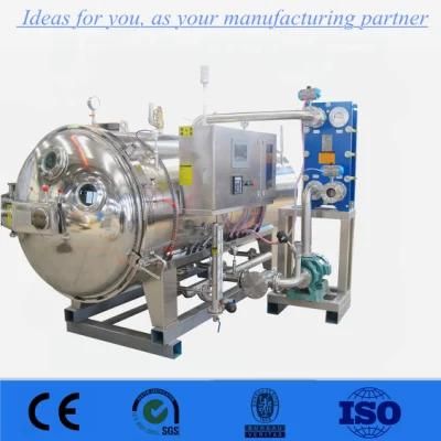 Multifunction Food Processing Machine Retort Pouch Sterilizer Autoclave