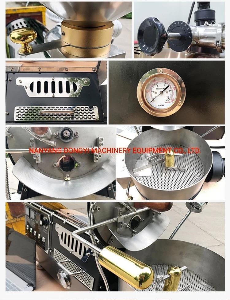 By2kg 3kg 6kg Coffee Bean Roaster for Commercial/Shop Use