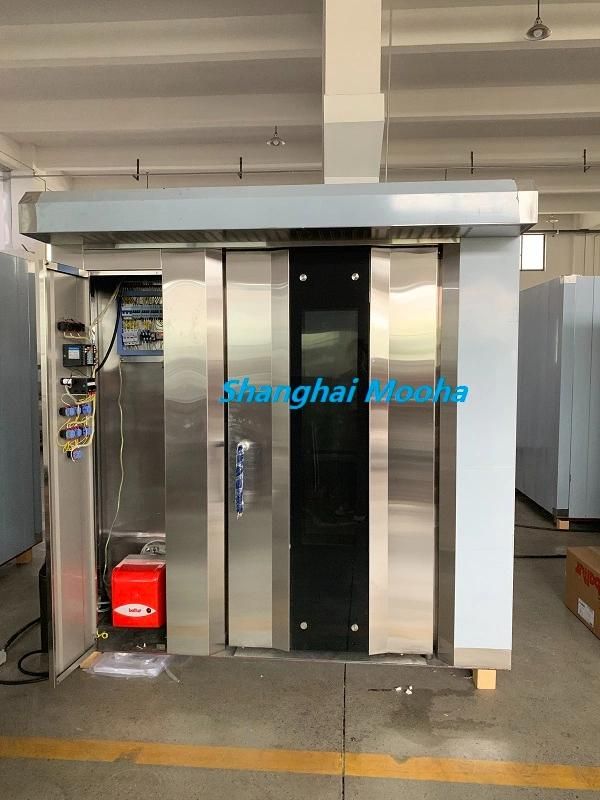 Factory Low Price Commecial Bakery Bread Rotary Rack Oven Convection Baking Oven Equipment (complete bakery machine full production line supplies)