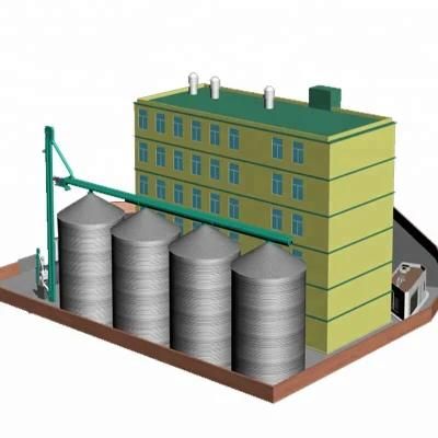 PLC Control Wheat Flour Processing Machine Wheat Mills for Africa