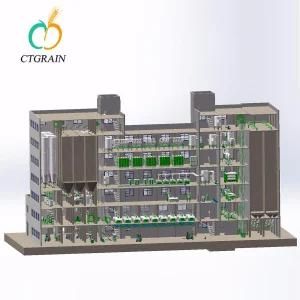 Automatic 500 Ton Per Day Grain Flour Production Line