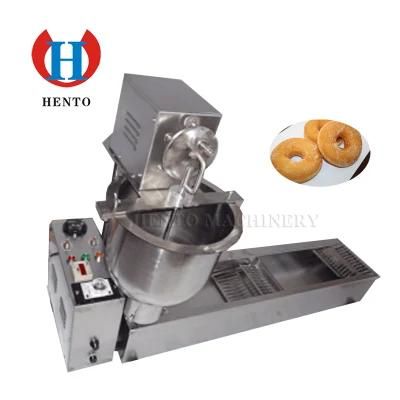 Good Performance Donut Fryer Machine / Mini Donut Machine Automatic Commercial / Donut ...