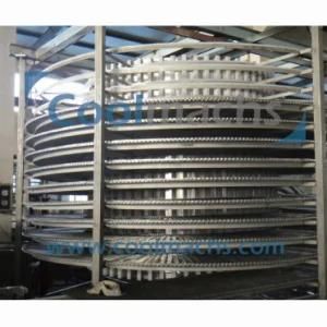 Shrimp Fish Fillet Air Chiller Blast Spiral Freezer for Sea Food Equipment