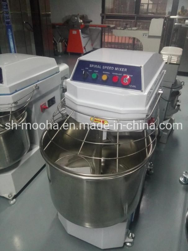 Commerical Bakery Spiral Flour Kneading Machine Dough Kneader Dough Mixing Equipment