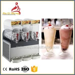 High Capacity with Low Power 3 Tanks Italian Granita Slush Machine