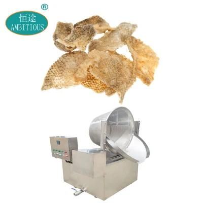Auto Oil Batch Fryer Electric Fish Skin Deep Fryers Machine