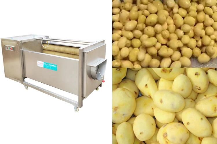 Potatoes Peeling Machinery Potato Peeler Machine Commercial Electric
