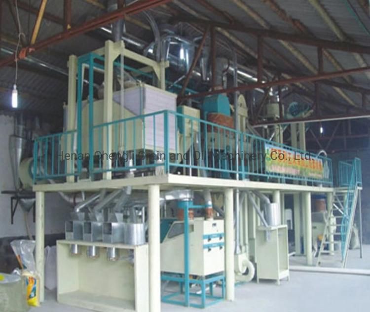 Corn Degerminator Machinery Complete Milling Plant for Maize/Corn Producing 60 Ton/Day