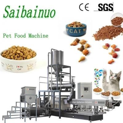 Big Capacity Dry Pellet Pet Food Processing Machine