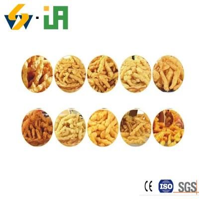 Cereal Curls Nik Naks Extruder Production Making Processing Line Machinery