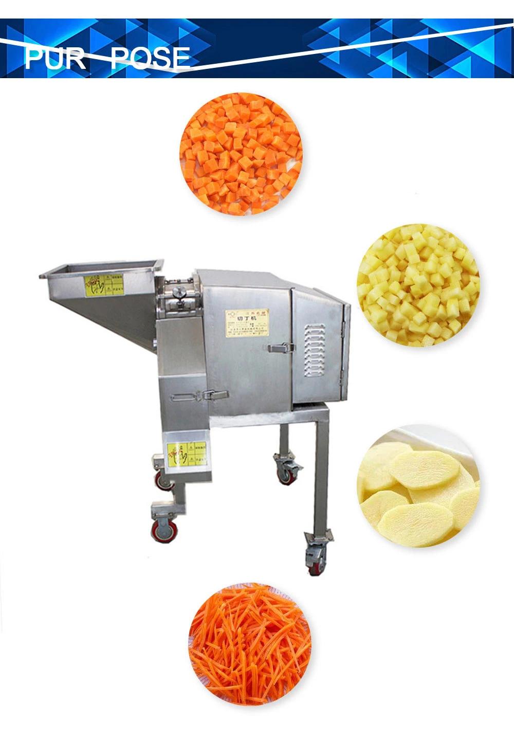 Industrial Vegetable Fruit Dicer Cutting Equipment Fruit Vegetable Machine