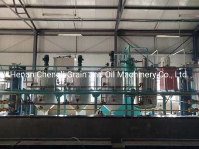Crude Soybean Cottonseed Sunflower Palm Kernel Oil Recycling Machine Oil Refining