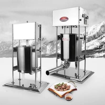 Electric Hr20L Chicken Sausage Making Plant Sausage Filling Machine Automatic Sausage ...