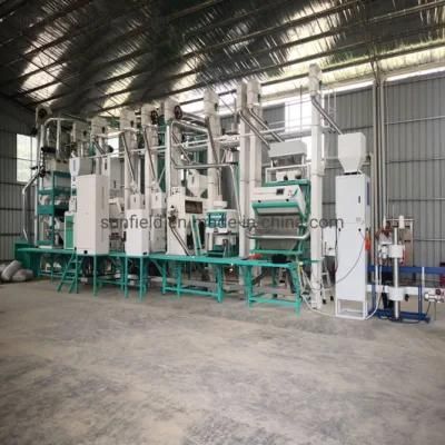 Rice Milling Complete End to End Machine with Capacity 10tpd, 15tpd, 15-20tpd, 20-25tpd, ...