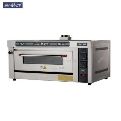 Bakery Equipment 1 Deck 2 Trays Commercial Gas Oven Bread Cake Oven