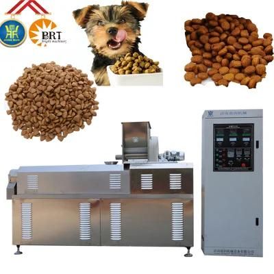 Dry Pet Dog Food Extrusion Machine Feed Pellet Extruder Production Line Manufacturing ...
