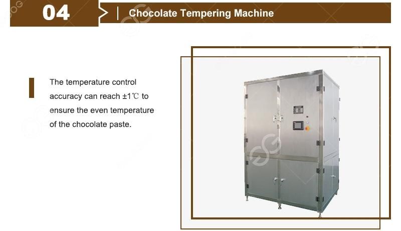 Factory Production Line for Chocolate with 1680-4200 Pieces Per Min