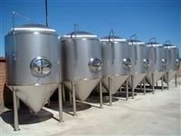 Large Sized Stainless Steel Fermentation Tank Conical Fermenter