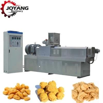 Full Automatic Soy Chunks Soya Nuggets Extruder Processing Line