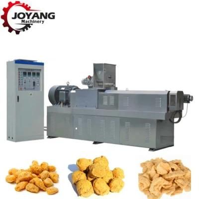 Full Automatic Soy Chunks Soya Nuggets Extruder Processing Line