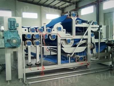 Belt Press Fruit Juice Pressing Machine Roller Extractor High-Output Juicing Machine
