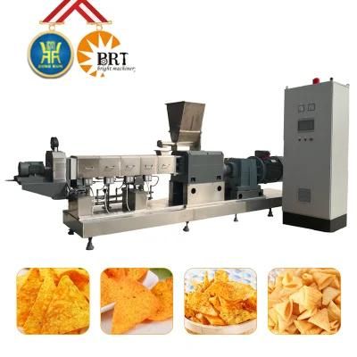 Fried Salad Food Processing Line Crisps Frying Machine