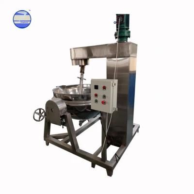 Coffee Bean Planetary Stirring Pot Industrial Gas Cooking Mixer Machine Food Jacketed ...