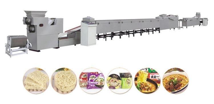 High Efficiency Fried Instant Noodle Making Machine Instant Noodle Processing Line