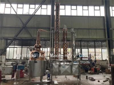 Price of Distillation Towers Multiple Kind Alcohol Available Make Vodka Whisky Gin Column ...