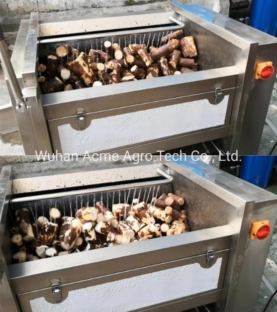 Cassava Washer Tapioca Peeler Machine