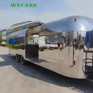 Wecare 800cm Trustworthy Catering Food Van Ce Approved