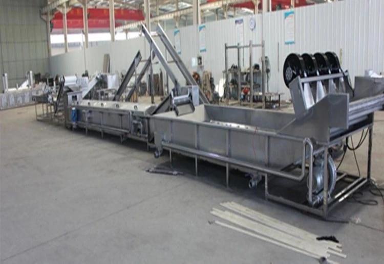 China Low Price Vegetable Dewatering Processing Line