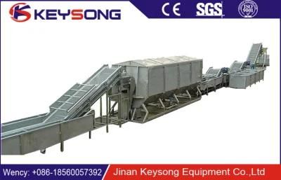 High Effective New Condition Fresh Potato Chips Processing Line