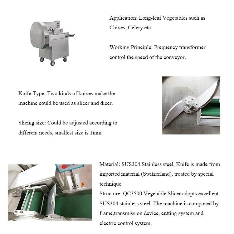 Okra Cutting Machines Parsley Chopping Machine