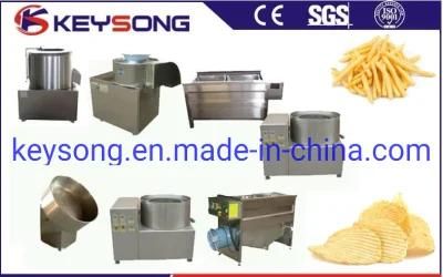 Various Potato Chips Making Machine, Continous Mesh Belt Dryer