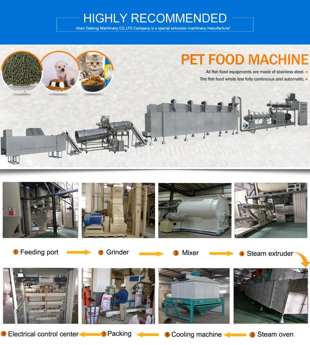 Hot Sale Pet Dog Food Pellet Making Machine Processing Line