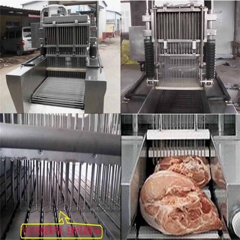 Hot Selling 80 Needles Chicken Brine Injection Machine/Meat Processing Machine for Saline Injection