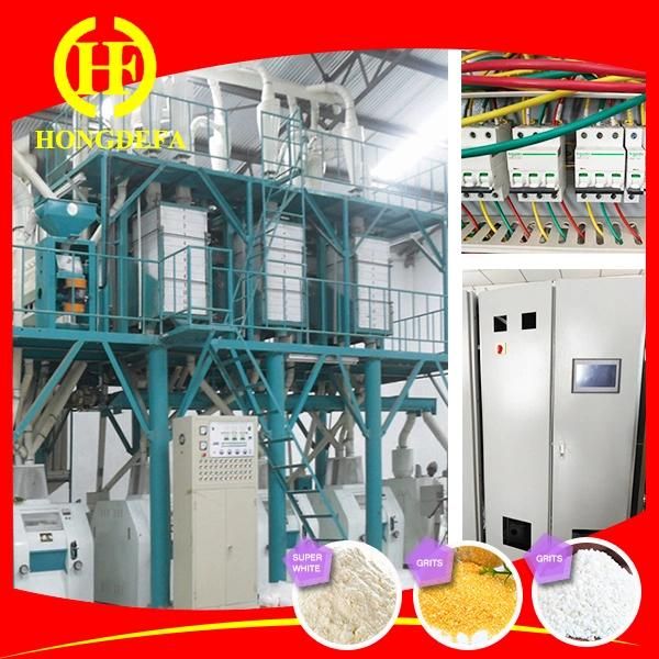 Nigeria 50t Maize Flour Mill China Flour Mill