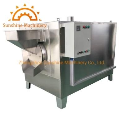 Commercial Drum Nut Soybean Penut Peanut Cocoa Roaster Machine