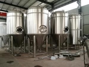 Stainless Steel Beer Brewing Equipment with Two Vessels Brewhouse, Fermenters/Unitanks