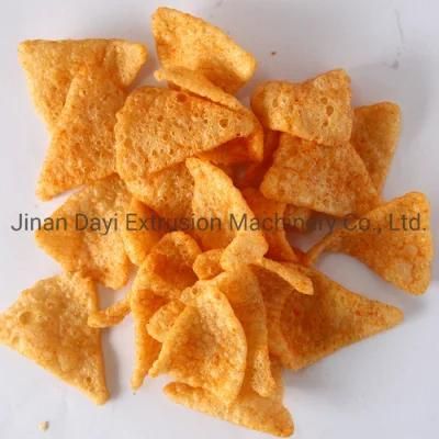 Triangle Fried Fryum Chips Food Maker Equipment Line