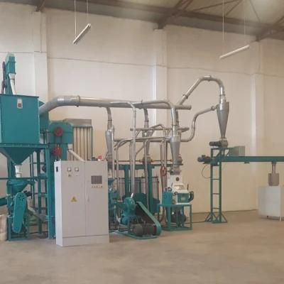 Africa Small Capacity Maize Flour Milling Machine