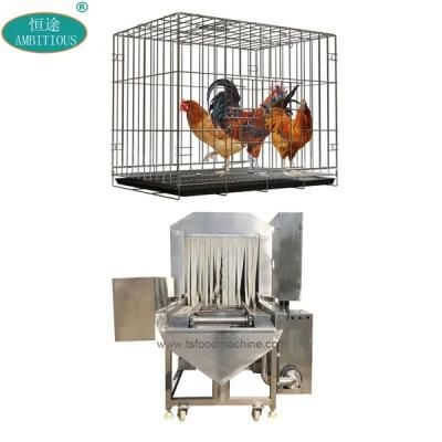 Poultry Basket Cleaning Chicken Cages Washing Machine